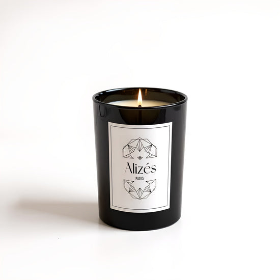 Bougie parfumée naturelle – Cire d’abeille 180g – Poker & Tabac - Deco-arts.fr