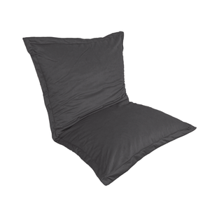 Pouf Cuscino Gigante XL 150x100 Grigio Scuro - Velluto e Schiuma (Lusso e Comfort)