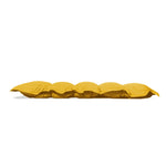 Coussin capitonné Confort Intérieur Extérieur 120x60cm - Jaune Miel - Deco-arts.fr