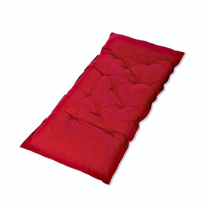 Materasso da Pavimento XXL 195x100 Rosso - Spesso 15cm (Letto Supplementare & Jeu)