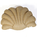 Coussin Coquillage Effet Raphia 45x45 cm - vue latérale