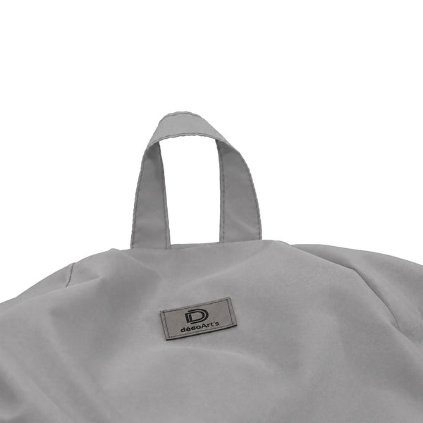 Pouf poire XL d'extérieur - 110x120 cm - Gris Galet