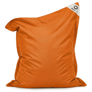 Fodera Pouf Gigante XXL 180x140 Arancione - (Fodera da Riempire - Interno/Esterno)