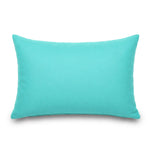 Set di 2 Cuscini d'Accento 60x35 Blu Caraibi - Decorazione Giardino & Sfoderabile
