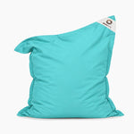 Fodera Pouf XL 120x80 Blu Caraibi - (Fodera da Riempire - Interno/Esterno)