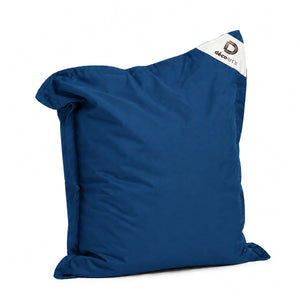 Fodera Pouf XL 120x80 Blu Petrolio - (Fodera da Riempire - Interno/Esterno)