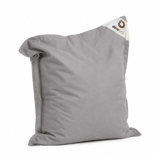 Fodera Pouf XL 120x80 Grigio Ciottolo - (Fodera da Riempire - Interno/Esterno)