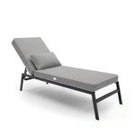 Matelas gris clair 190x60 cm - déhoussable