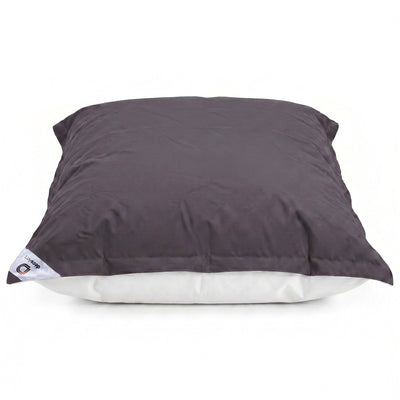 Fodera Pouf Galleggiante XXL 180x140 Grigio Carbone - (Fodera da Riempire - Spécial Piscina)