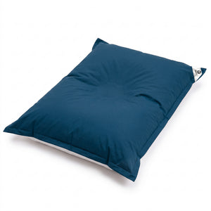 Pouf Galleggiante Gigante 180x140 Blu Petrolio - Piscina & XXL (Perle)