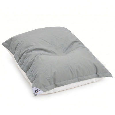 Fodera Pouf Galleggiante XXL 180x140 Grigio Ciottolo - (Fodera da Riempire - Spécial Piscina)