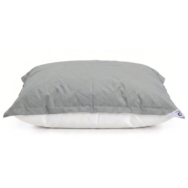 Fodera Pouf Galleggiante XXL 180x140 Grigio Ciottolo - (Fodera da Riempire - Spécial Piscina)