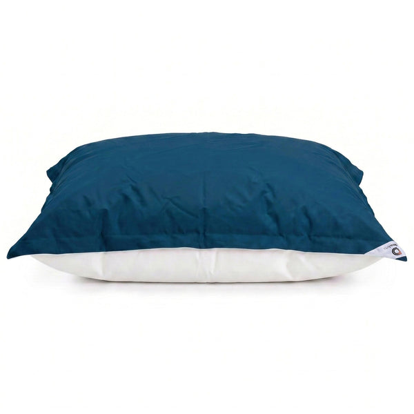 Pouf Galleggiante Gigante 180x140 Blu Petrolio - Piscina & XXL (Perle)