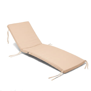 Materassino Lettino Prendisole 185x60 Beige - Sfoderabile & Impermeabile (Sdraio)