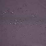 Matelas bain de soleil gris carbone pour transat, déhoussable et imperméable, confort optimal pour détente en extérieur.