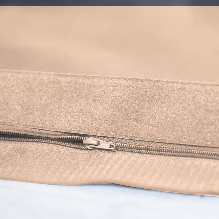 Housse pour Pouf Géant XXL 180x140cm Intérieur et Extérieur - Beige - Deco-arts.fr