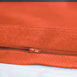 Housse de pouf géant XXL 180x140 cm en terracotta pour beanbag Deco-arts.fr, déhoussable, intérieur et extérieur, salon ou jardin.