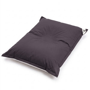 Fodera Pouf Galleggiante XXL 180x140 Grigio Carbone - (Fodera da Riempire - Spécial Piscina)