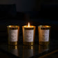 Trio Bougies La Parisienne – 3x180g – Ambre & Patchouli – Alizés - Deco-arts.fr