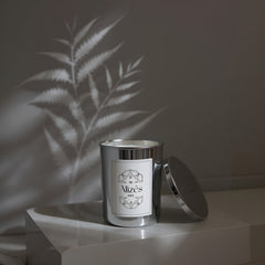 Candela profumata naturale – Cera d'api 180g – Frutti e Fiori