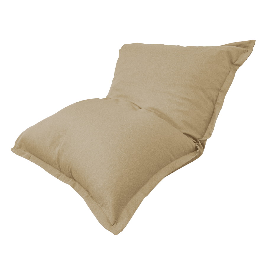 Pouf Gigante XXL 190x155 Beige, fodera sfoderabile