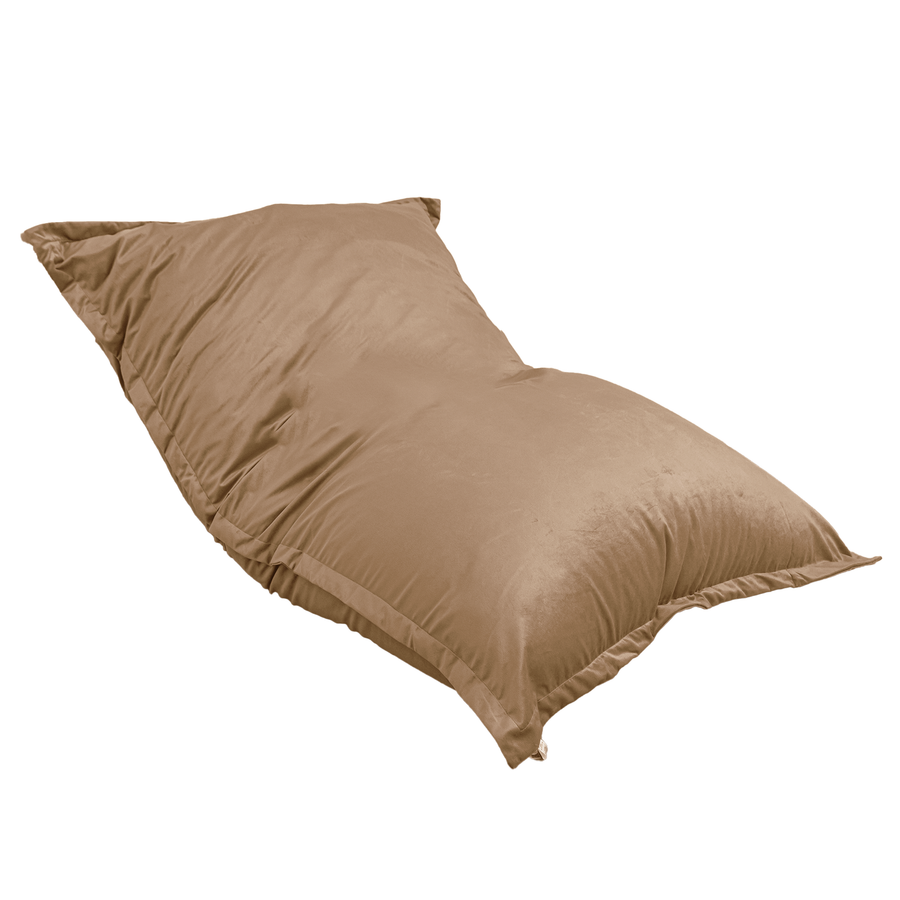 Pouf Gigante XXL 190x155 Beige, imbottitura in fiocchi di schiuma