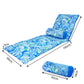 Ensemble Coussin pour Chaise Longue et Traversin 195x60x5cm & 45x18cm Motif Arabesque - Deco-arts.fr
