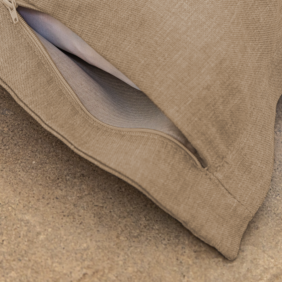 Pouf Gigante XXL 190x155 Beige, per interni
