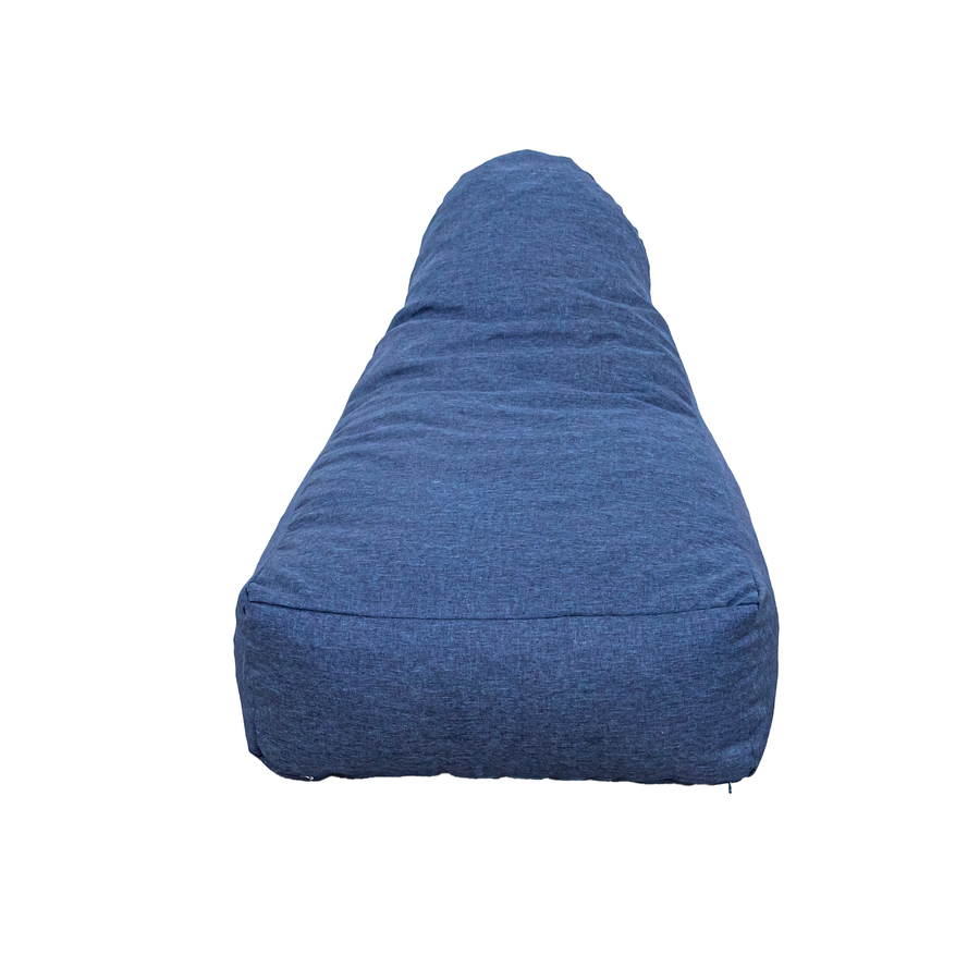 Poltrona Pouf XXL 120x90 Blu Indaco, per interno ed esterno