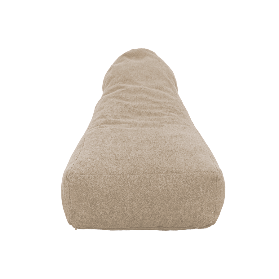 Poltrona Pouf XXL 120x90 Beige, per interni