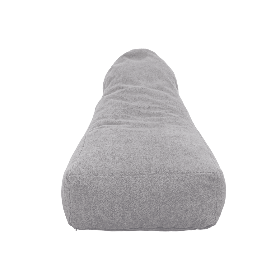 Poltrona Pouf XXL 120x90 Grigio Chiaro, per interni