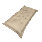 Futon XXL en lin matelas de sol 195x100cm - beige - Deco-arts.fr