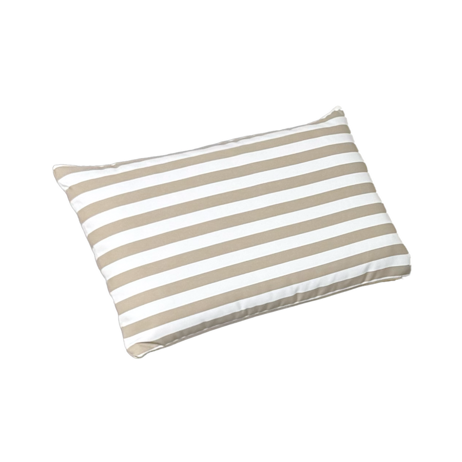 Materassino Sdraio Premium 190x60 Riga Beige, per esterno e piscina