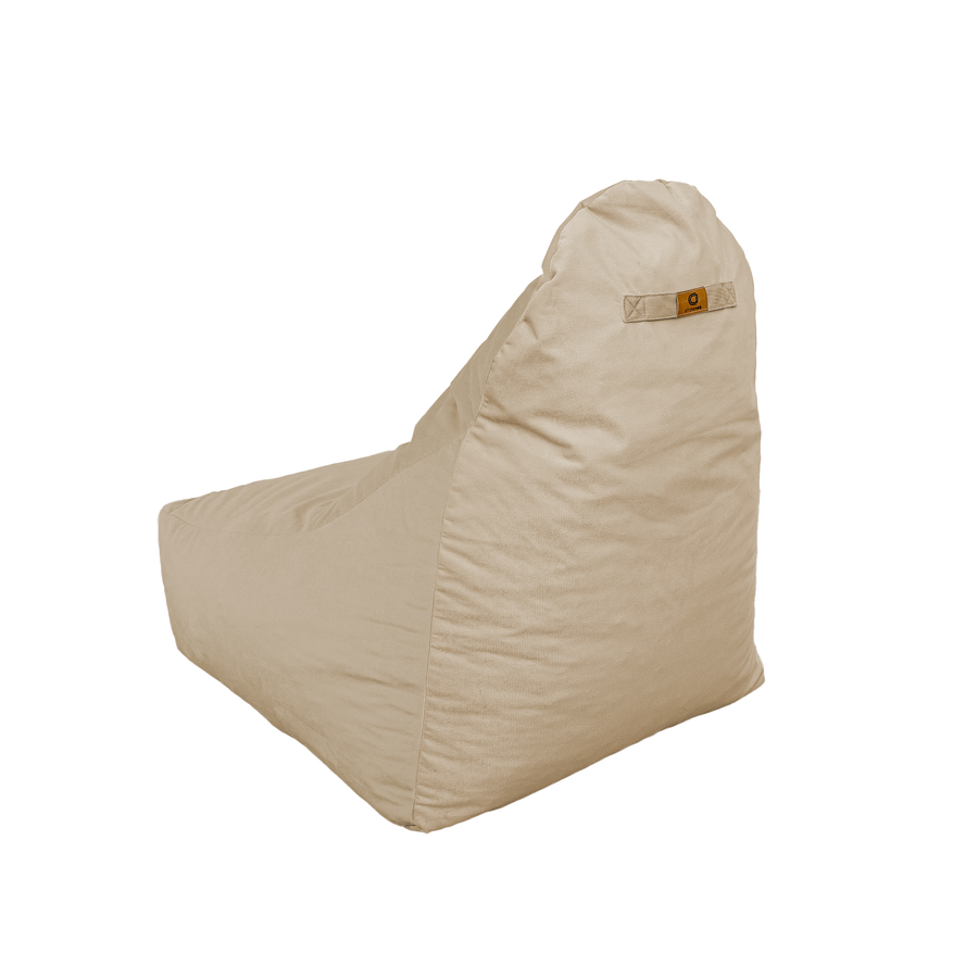 Poltrona Pouf XXL 120x90 Crema – foto 5