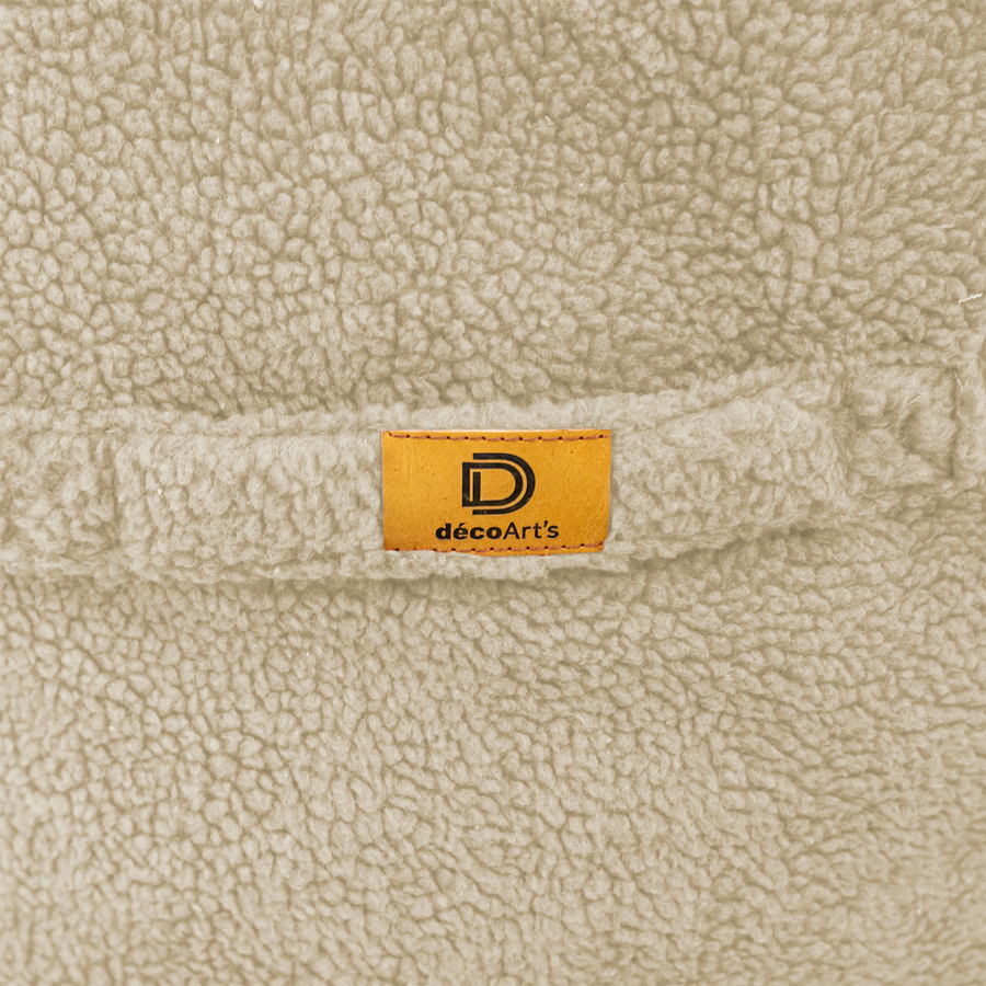 Poltrona Pouf XXL 120x90 Beige – foto 6
