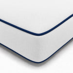 Materassino Premium Lettino 190x60 Bianco - Spessore 10cm & Poggiatesta (Sfoderabile)