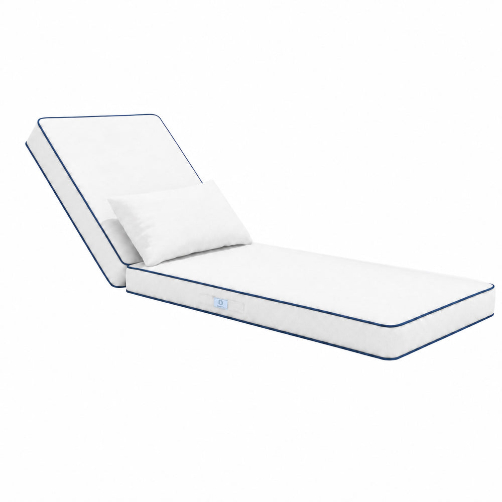 Materassino Premium Lettino 190x60 Bianco, spessore 10 cm