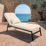 Materassino Premium Lettino 190x60 Giallo Burro - Spessore 10cm & Poggiatesta (Sfoderabile)