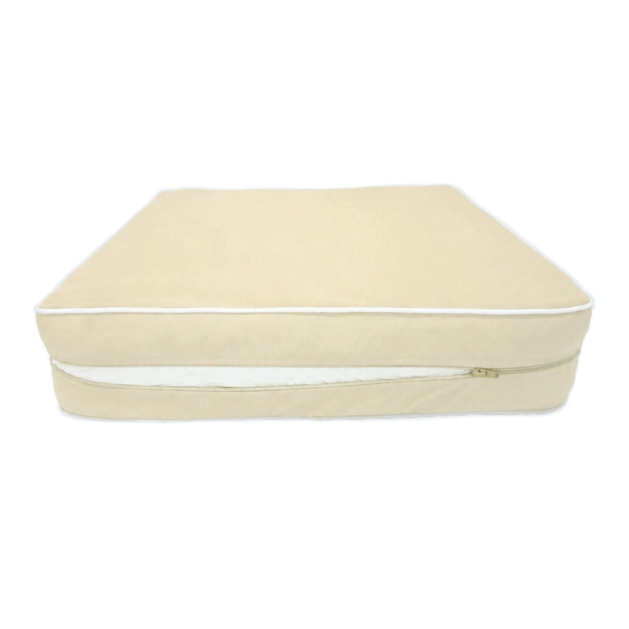 Set Cuscini Premium 50x50 Giallo Beurre, tessuto in poliestere