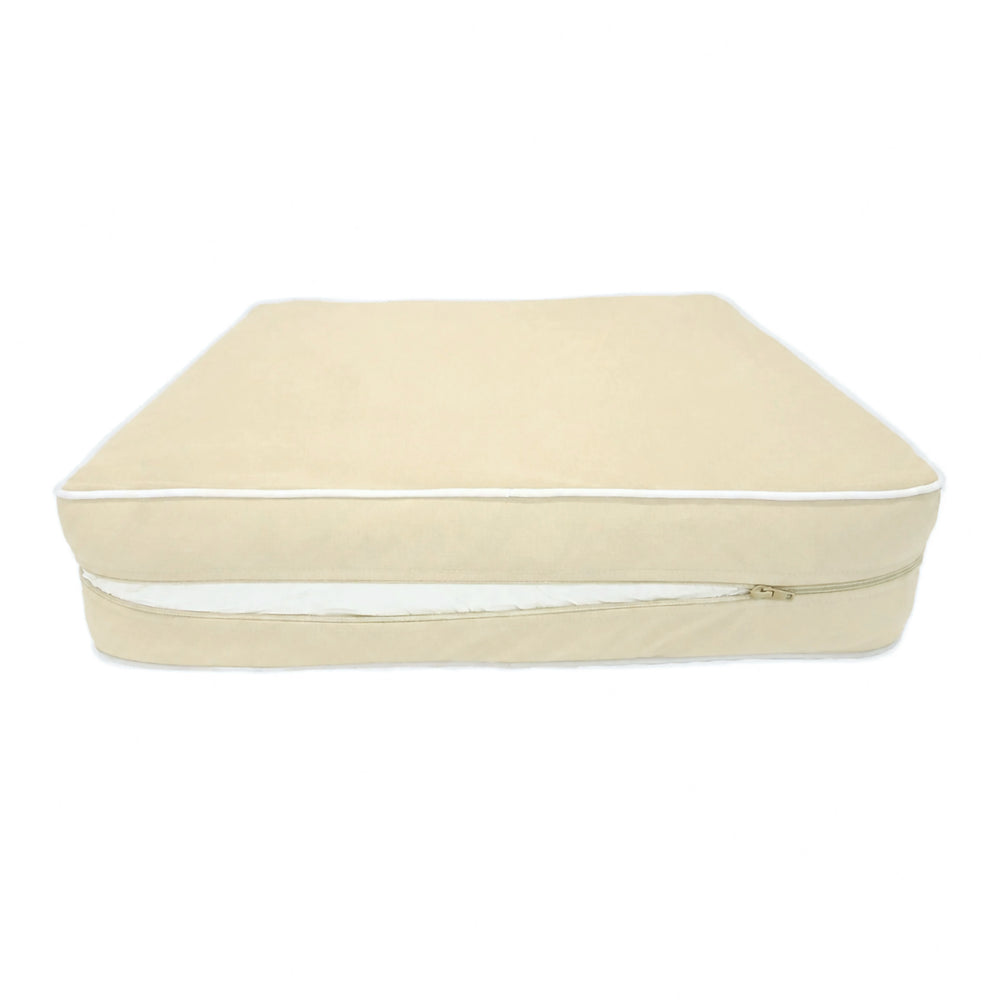 Set Cuscini Premium 60x60 Giallo Beurre, tessuto in poliestere