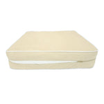 Set Cuscini Premium 60x60 Giallo Beurre - Spesso 12cm & Finitura con Profilo