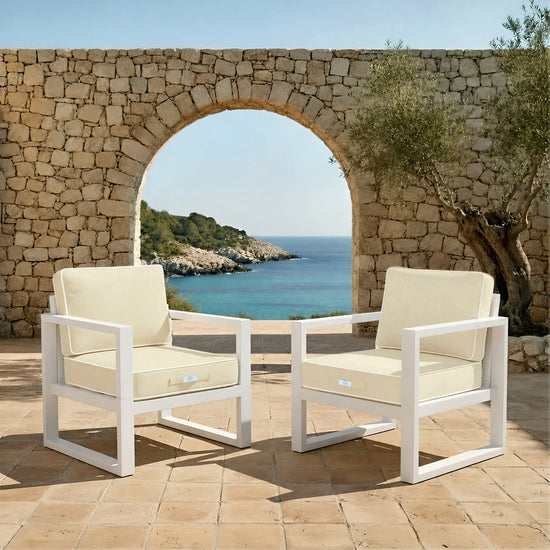 Set Cuscini Premium 50x50 Giallo Beurre - Spesso 12cm & Finitura con Profilo