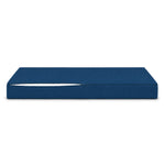 Set Cuscini Salotto da Giardino 100x50 Blu Petrolio - Sfoderabile & Anti-UV (1 Seduta + 2 Schienali)