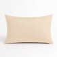 Coussin de décoration extérieur, déhoussable, lot de 2, 60x35cm - Beige - Deco-arts.fr