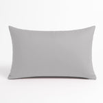 Coussin de décoration extérieur, déhoussable, lot de 2, 60x35cm - Gris galet - Deco-arts.fr