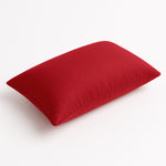 Coussin de décoration extérieur, déhoussable, lot de 2, 60x35cm - Rouge - Deco-arts.fr