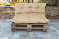 Cuscini per pallet impermeabili e anti-UV Essentiel 120x80 Beige