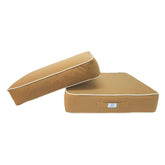 Coussins pour salon de jardin premium déhoussable 50x50cm - Moka - Déco Arts