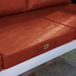 Zip déhoussable coussin terracotta