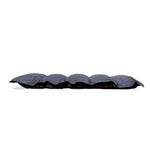 Coussin épais 10cm Gris Carbone pour banc et sol, pour fauteuils et canapés, décoration intérieure élégante.